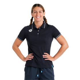 Polo Femme ARENA  Solid Team Line  - Navy