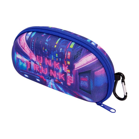 Goggle Case Funky Trunks Cyber City- boîte de rangement lunettes | Les4Nages