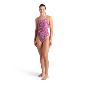 Arena Octobre Rose  - Maillot de bain femme Pink Dahlia Lace Back