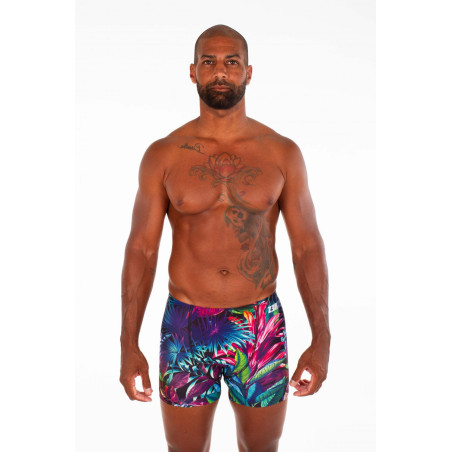 ZEROD BOXER Tropadelic - Aquashort boxer Natation Homme | Les4Nages