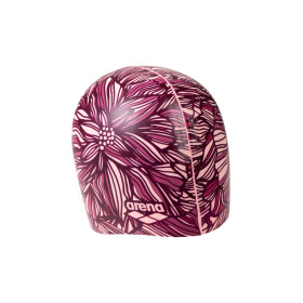 Edition "Octobre Rose " ARENA Print 2 Shocking Pink  - bonnet de bain piscine