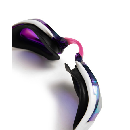 ARENA Cobra EDGE Swipe Mirror Violet White Black - Lunettes Natation | Les4Nages