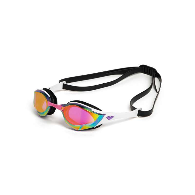 ARENA Cobra EDGE Swipe Mirror Violet White Black - Lunettes Natation - EN STOCK - EXCLU - ENVOI IMMEDIAT | Les4Nages
