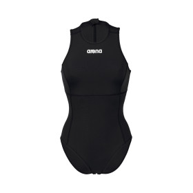 Maillot Water Polo Femme ARENA  Noir TEAM SWIMSUIT WATERPOLO SOLID