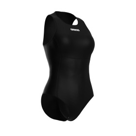 Maillot Water Polo Femme ARENA  Noir TEAM SWIMSUIT WATERPOLO SOLID