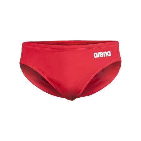 Maillot Water Polo Homme Arena Solid Team Swim Brief Rouge | Les4Nages