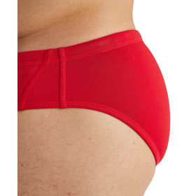 Maillot Water Polo Homme Arena Solid Team Swim Brief  Rouge