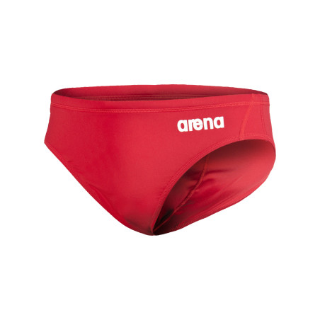 Maillot Water Polo Homme Arena Solid Team Swim Brief Rouge | Les4Nages