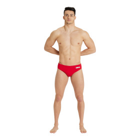 Maillot Water Polo Homme Arena Solid Team Swim Brief  Rouge