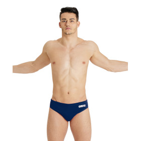 Maillot Water Polo Homme Arena Solid Team Swim Brief  Bleu Marine