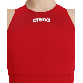 Maillot Water Polo Femme ARENA  Rouge TEAM SWIMSUIT WATERPOLO SOLID