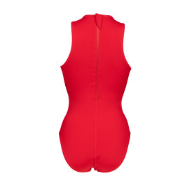 Maillot Water Polo Femme ARENA  Rouge TEAM SWIMSUIT WATERPOLO SOLID