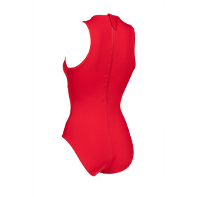 Maillot Water Polo Femme ARENA  Rouge TEAM SWIMSUIT WATERPOLO SOLID