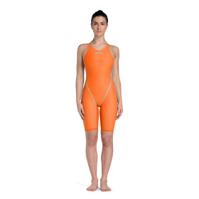 ARENA Powerskin  ST NEXT Orange Teal (Edition Limitée) - Dos Ouvert - Combinaison Femme Natation