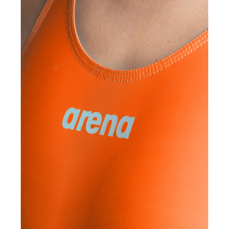 ARENA Powerskin ST NEXT Orange Teal (Edition Limitée) - Dos Ouvert - Combinaison Femme Natation | Les4Nages