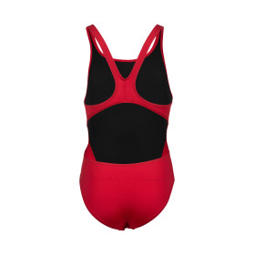 Arena Girls (6-14 ans) Team Swimsuit SOLID Swim Tech - Red- Maillot Fille Natation