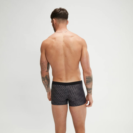 SPEEDO Valmiltion Aquashort Black Grey - Boxer homme natation | Les4Nages