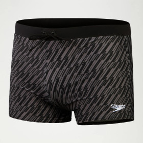 SPEEDO Valmiltion Aquashort Black Grey - Boxer homme natation