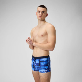 SPEEDO Valmiltion Aquashort Blue Navy  - Boxer homme natation