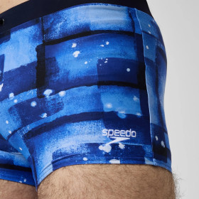 SPEEDO Valmiltion Aquashort Blue Navy  - Boxer homme natation