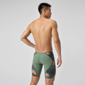 SPEEDO FastSkin LZR PURE INTENT 2.0 JAMMER - Green Orange - Jammer Natation Competition Homme