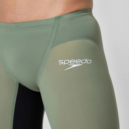 SPEEDO FastSkin LZR PURE VALOR 2.0 JAMMER - Green Black - Jammer Natation Competition Homme | Les4Nages