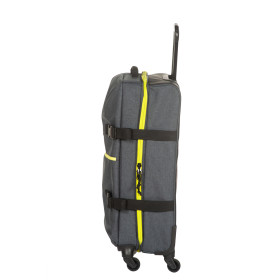 Arena Team Cargo Grey Melange - Valise de voyage à roulettes