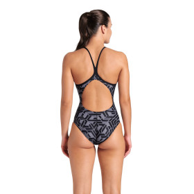 Arena ESCAPE  Lightdrop  Black Team Black   - Maillot de bain femme