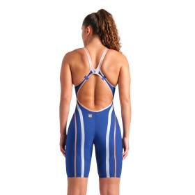ARENA PRIMO Powerskin Openback (Dos ouvert) Navy Rose - Combinaison Natation Femme