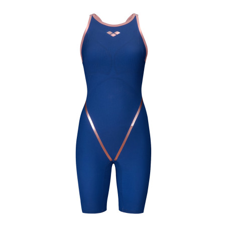 ARENA PRIMO Powerskin Openback (Dos ouvert) Navy Rose - Combinaison Natation Femme | Les4Nages
