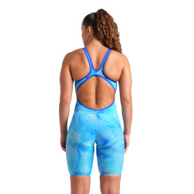 ARENA Carbon Air 2 Tie Dye COBALT DOS OUVERT (Edition Limitée )   - Combinaison Natation Femme