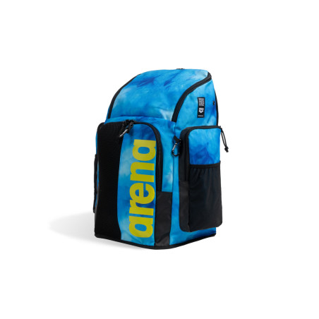 ARENA SPIKY 3 BACKPACK 45L Allover Blue Multi - Sac à Dos Natation, Sport et Piscine  | Les4Nages
