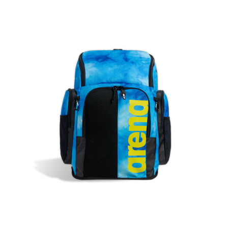 ARENA SPIKY 3 BACKPACK 45L Allover Blue Multi - Sac à Dos Natation, Sport et Piscine  | Les4Nages