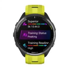 GARMIN 965 Forerunner Noire avec bracelet jaune - Montre GPS Running - EN STOCK