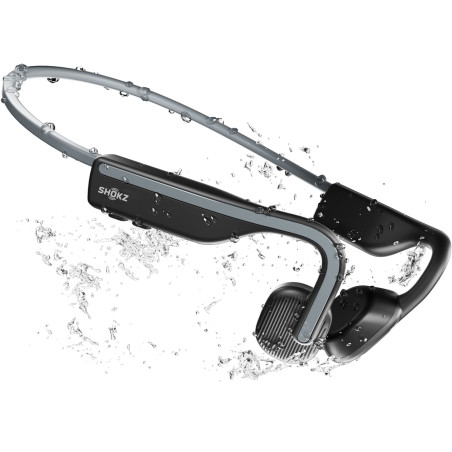 SHOKZ OPENMOVE Gris - Casque audio Bluetooth - EN STOCK | Les4Nages