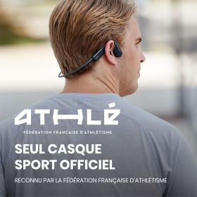 SHOKZ OPENMOVE Gris - Casque audio Bluetooth - EN STOCK