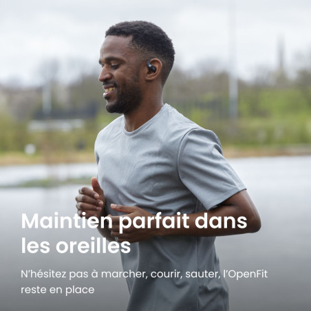 Ecouteurs Bluetooth SHOKZ OPENFIT Noir | Les4Nages