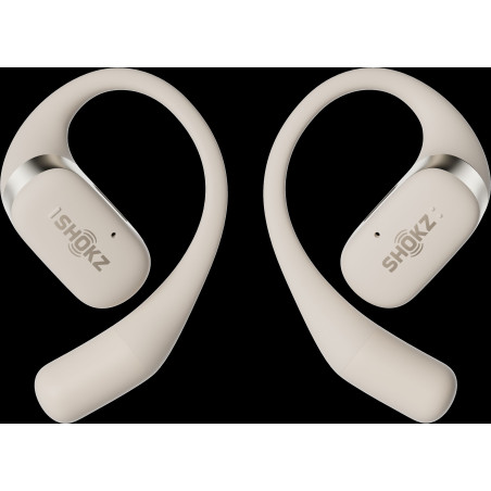 Ecouteurs Bluetooth SHOKZ OPENFIT Beige | Les4Nages