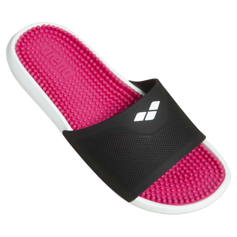 Arena MARCO BLACK-PINK-WHITE - Claquettes Piscine | Les4Nages
