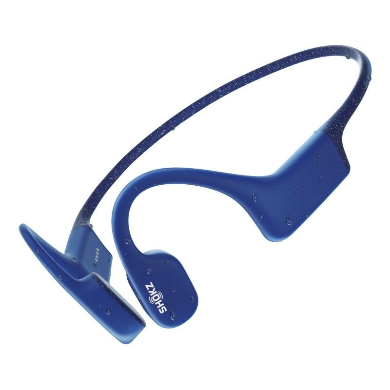 SHOKZ OPENSWIM - Bleu Saphire - Casque audio Natation , Eau Libre - EN STOCK | Les4Nages