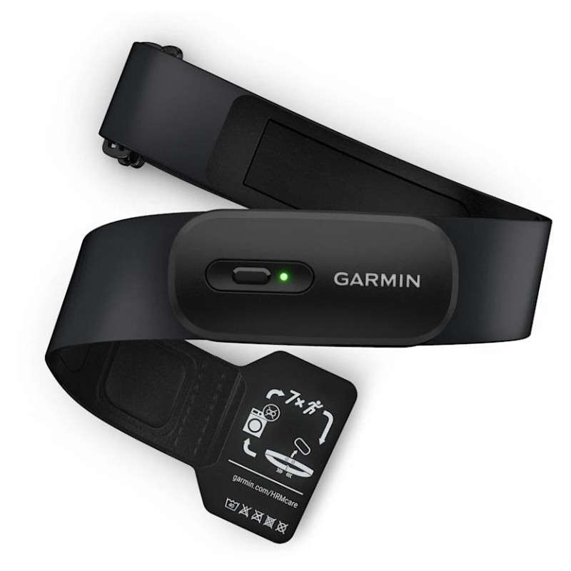 Ceinture cardio frequencemetre GARMIN HRM 200 - Bluetooth et ANT+ - Transmission en temps réel | Les4Nages