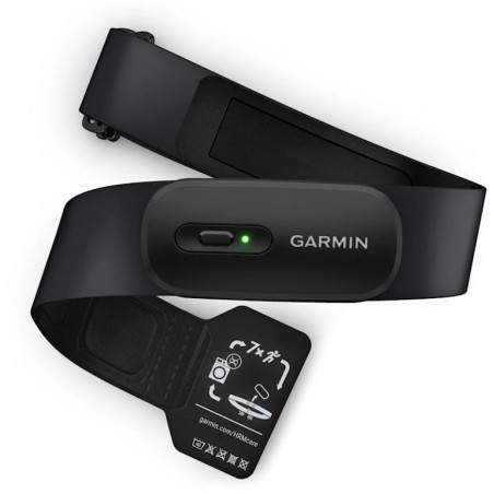 Ceinture cardio frequencemetre GARMIN HRM 200 - Bluetooth et ANT+ - Transmission en temps réel - Nouveauté 2025 | Les4Nages