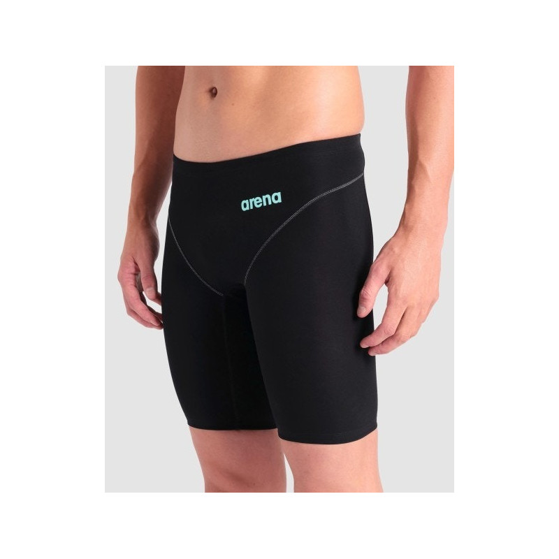 ARENA IMPULSO Powerskin - Black Teal- Jammer Natation Homme compétition | Les4Nages