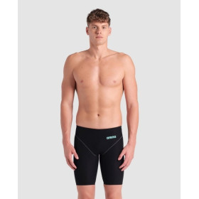 ARENA IMPULSO Powerskin - Black Teal- Jammer Natation Homme compétition