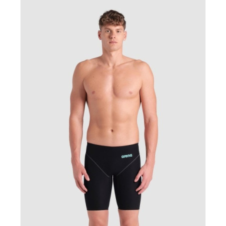 ARENA IMPULSO Powerskin - Black Teal- Jammer Natation Homme compétition | Les4Nages