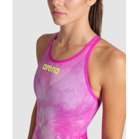 ARENA Powerskin Carbon Air 2 Ciclamyn Dos ouvert  - Combinaison Compétition Femme