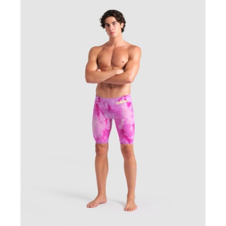 ARENA Powerskin CARBON AIR 2 Tie & Dye Ciclamyn - Jammer Homme | Les4Nages