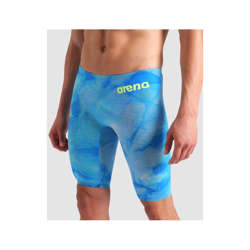 ARENA Powerskin CARBON AIR2 Tie & Dye Cobalt - Jammer Homme | Les4Nages