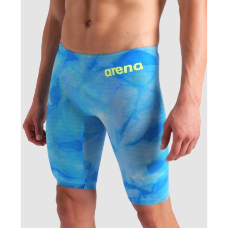 ARENA Powerskin CARBON AIR2 Tie & Dye Cobalt - Jammer Homme | Les4Nages