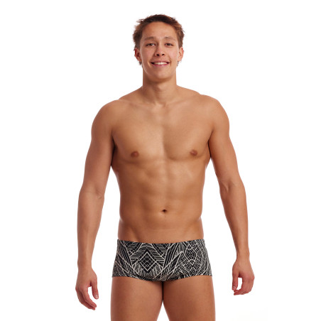 FUNKY TRUNKS Space Signals - Boxer Natation Homme | Les4Nages